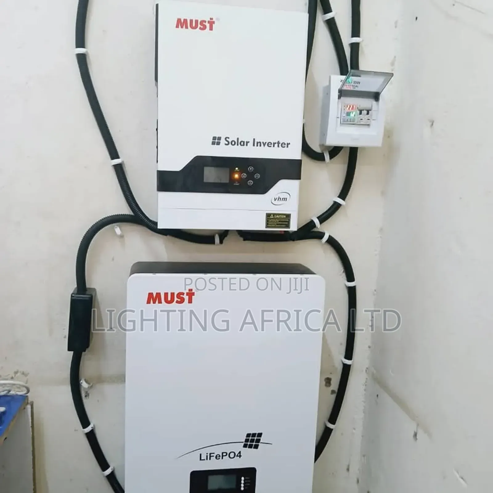 6kva Must Hybrid Inverter +10.12kwh Lithium +(8)700w Solar