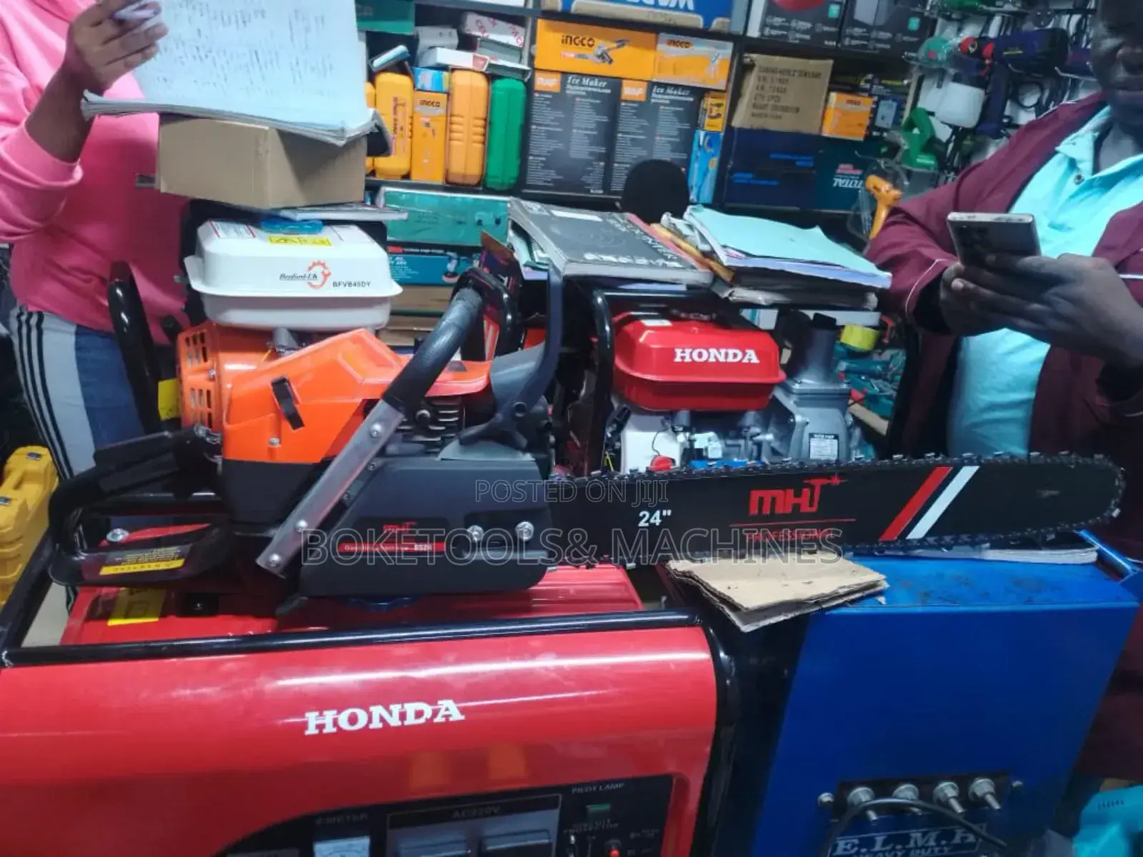 24" Gasoline Power Saw 65cc