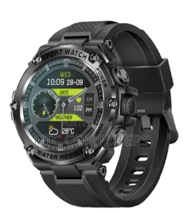 Promate 1.53" Round Screen Fitness Tracker Smartwatch