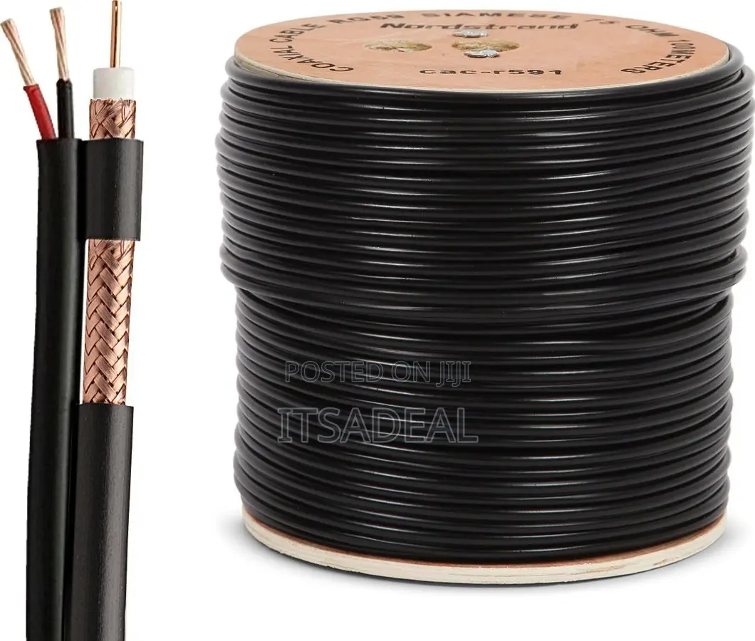 305 Meters Rg59 Coaxial Cable With Power