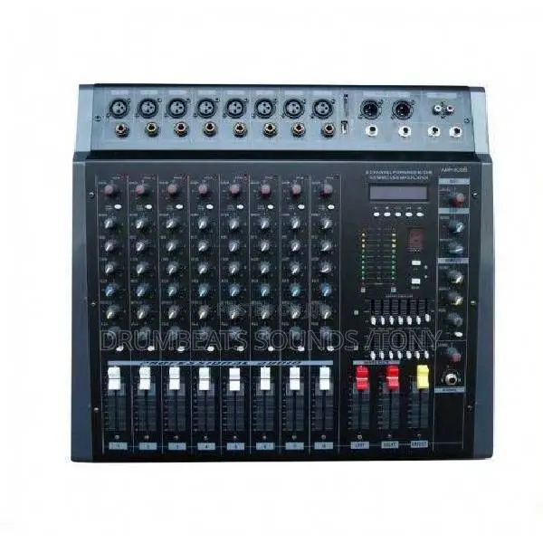 Max Pmx808du 12 Channel Mixer With Bluetooth Usb