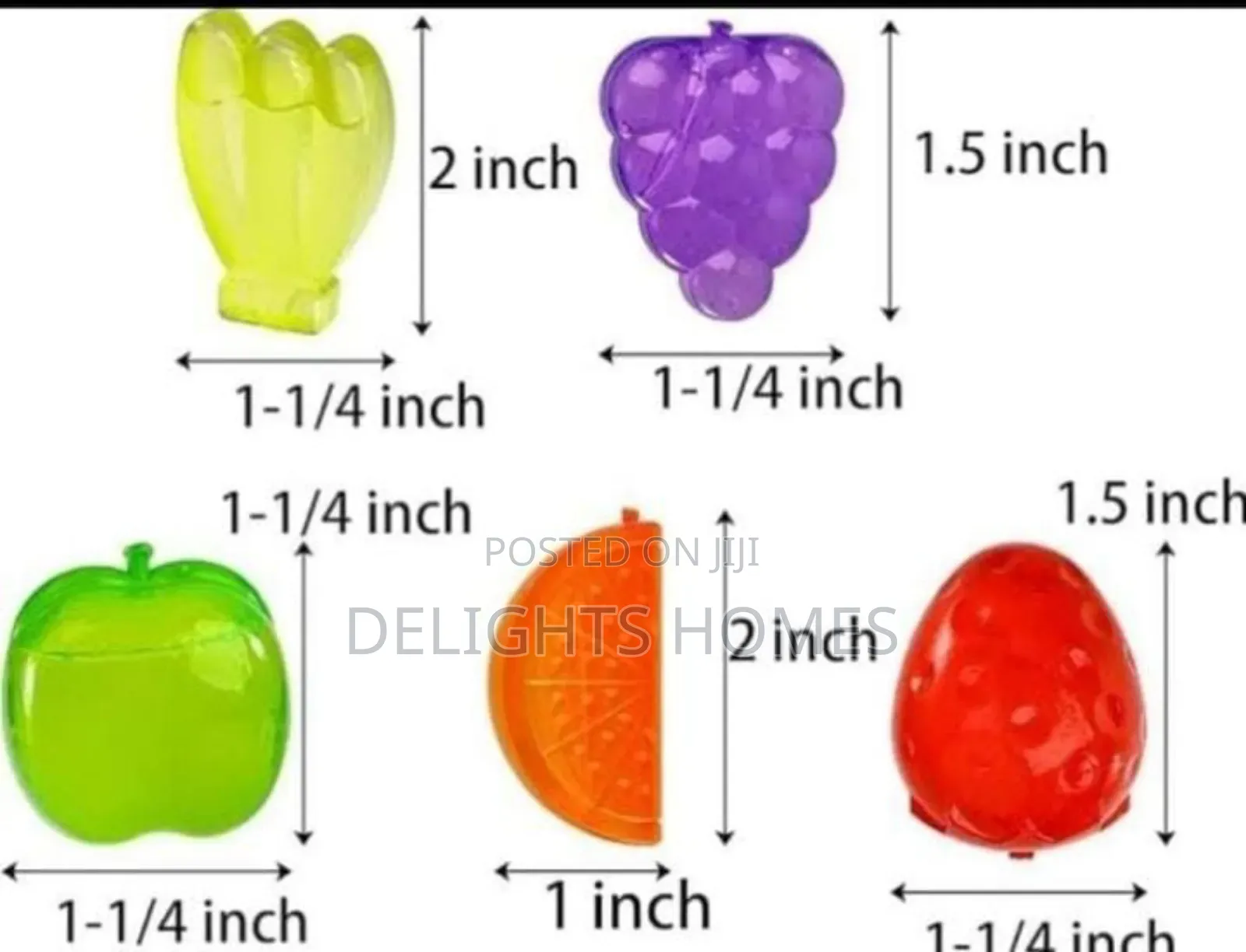 Reusable Mixed Fruit Shape Icecubes_alp