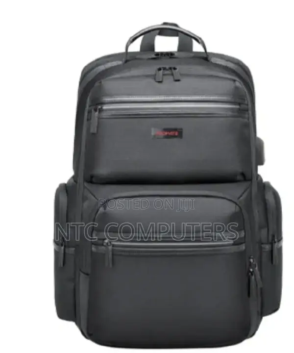 Promate 15.6" Heavy Duty Lightweight Laptop Backpack W/ Mult