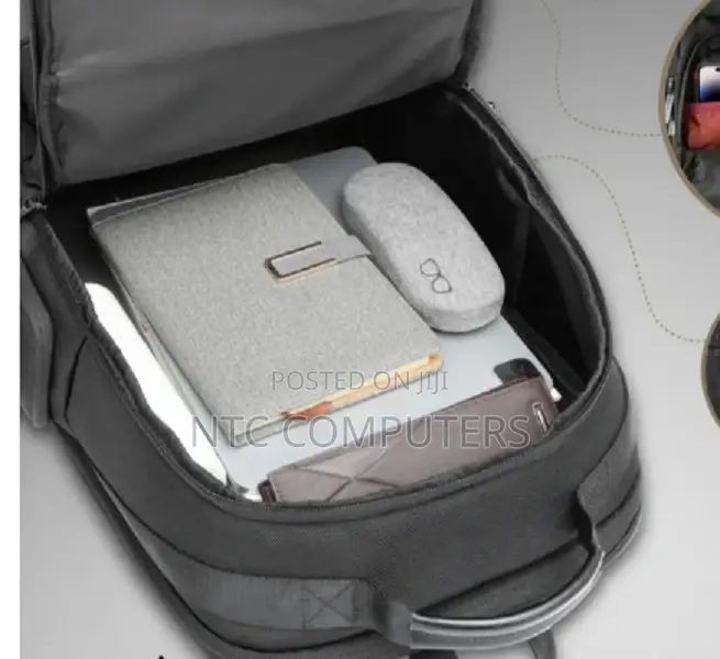 Promate 15.6" Heavy Duty Lightweight Laptop Backpack W/ Mult