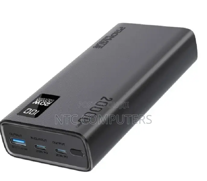 Promate Super Slim Design 20000mah Smart Charging Power Bank