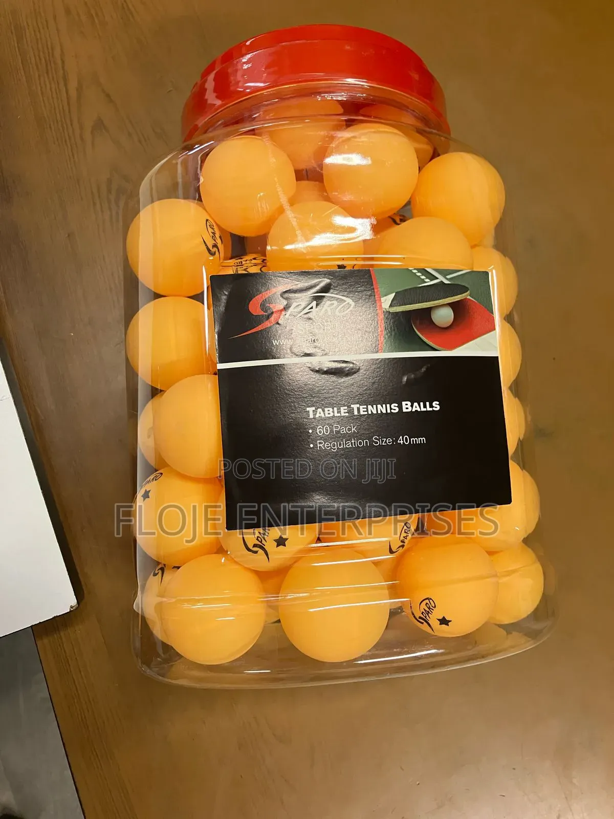 Table Tennis Balls 1star 40mm(60 Balls)
