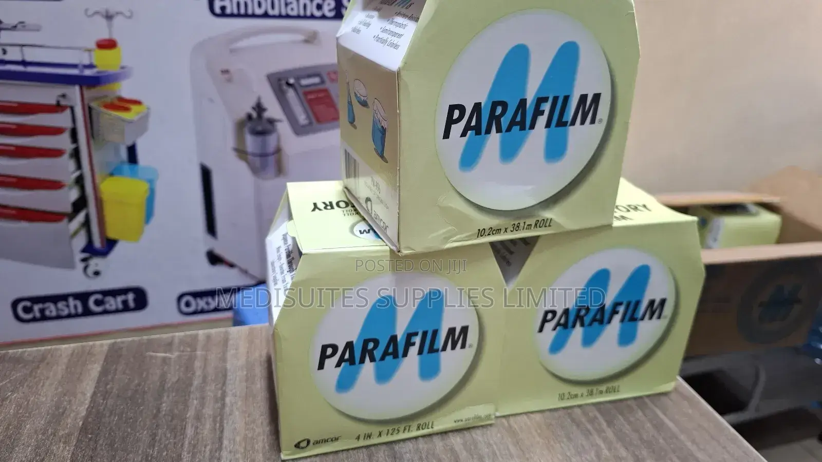 Laboratory Parafilm.