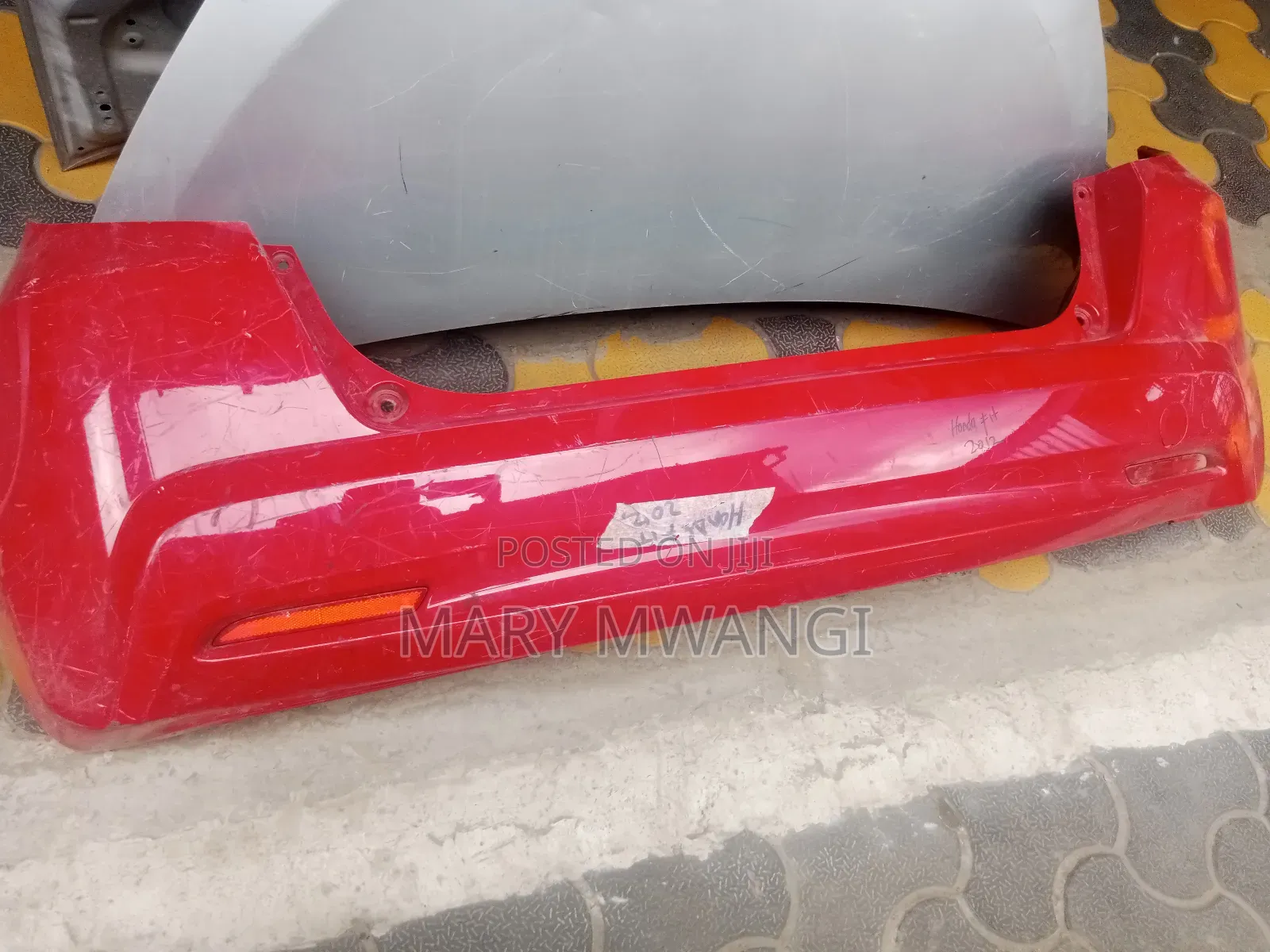 Ex Japan Honda Fit 2012 Rear Bumper