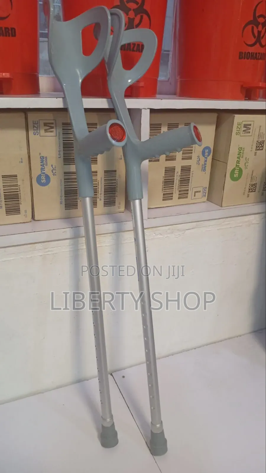 Crutches Open Arm Medical Crutches