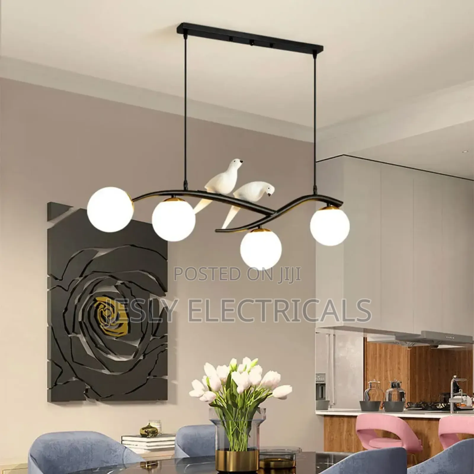 Nordic Metal Pendant Lamp Chandelier
