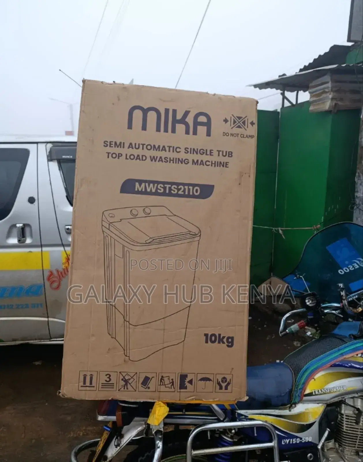 Mika 10kg Semi Automatic Twin Tub Washing Machine