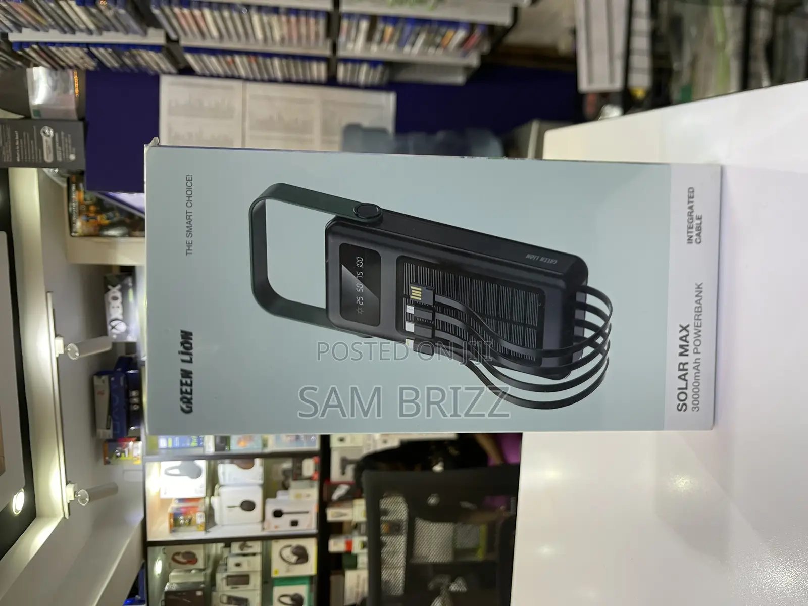 Green Lion Solar Max 30000mah Powerbank