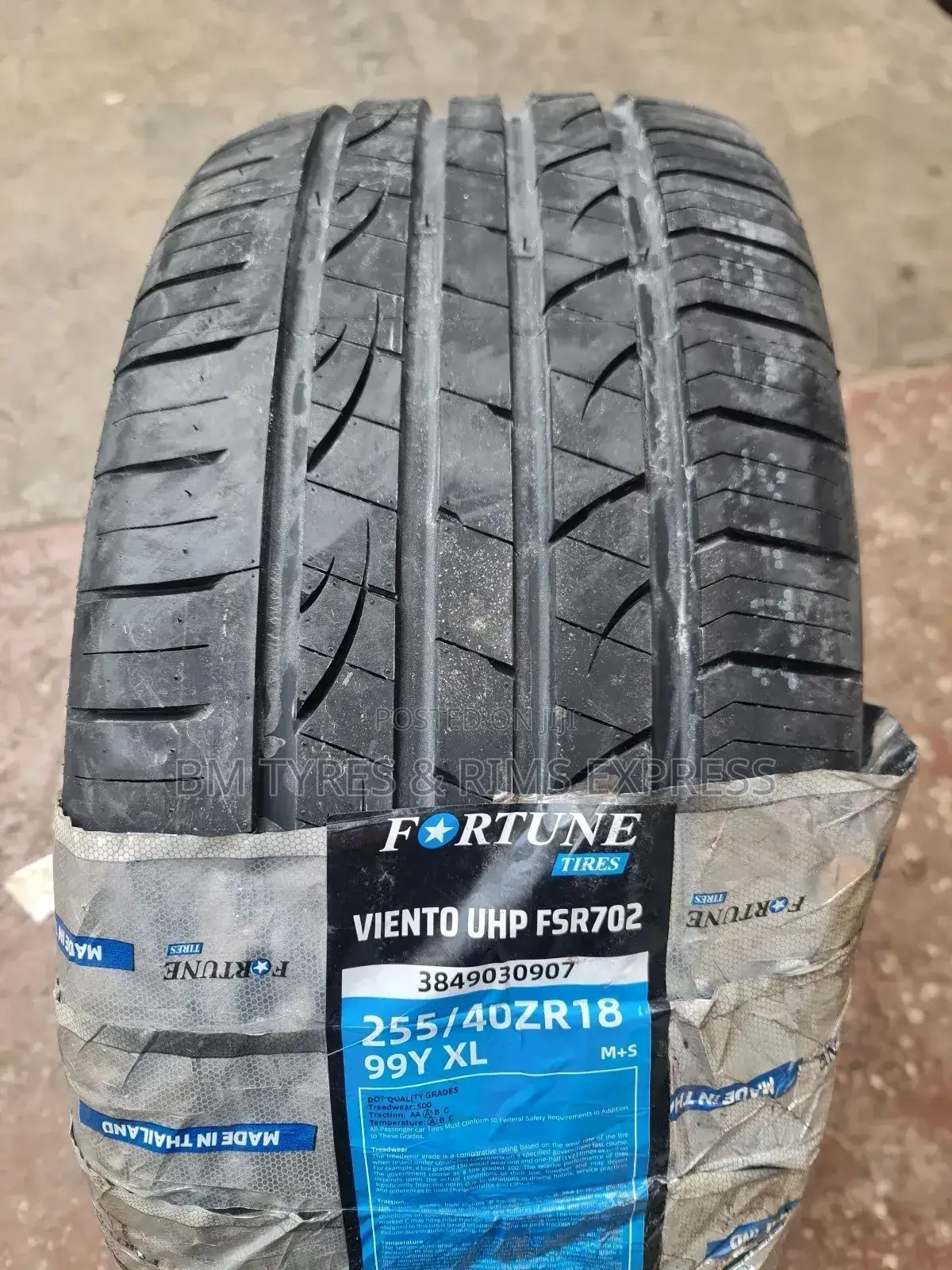 255 /40 R18 Fortune Tyres (New Technology)
