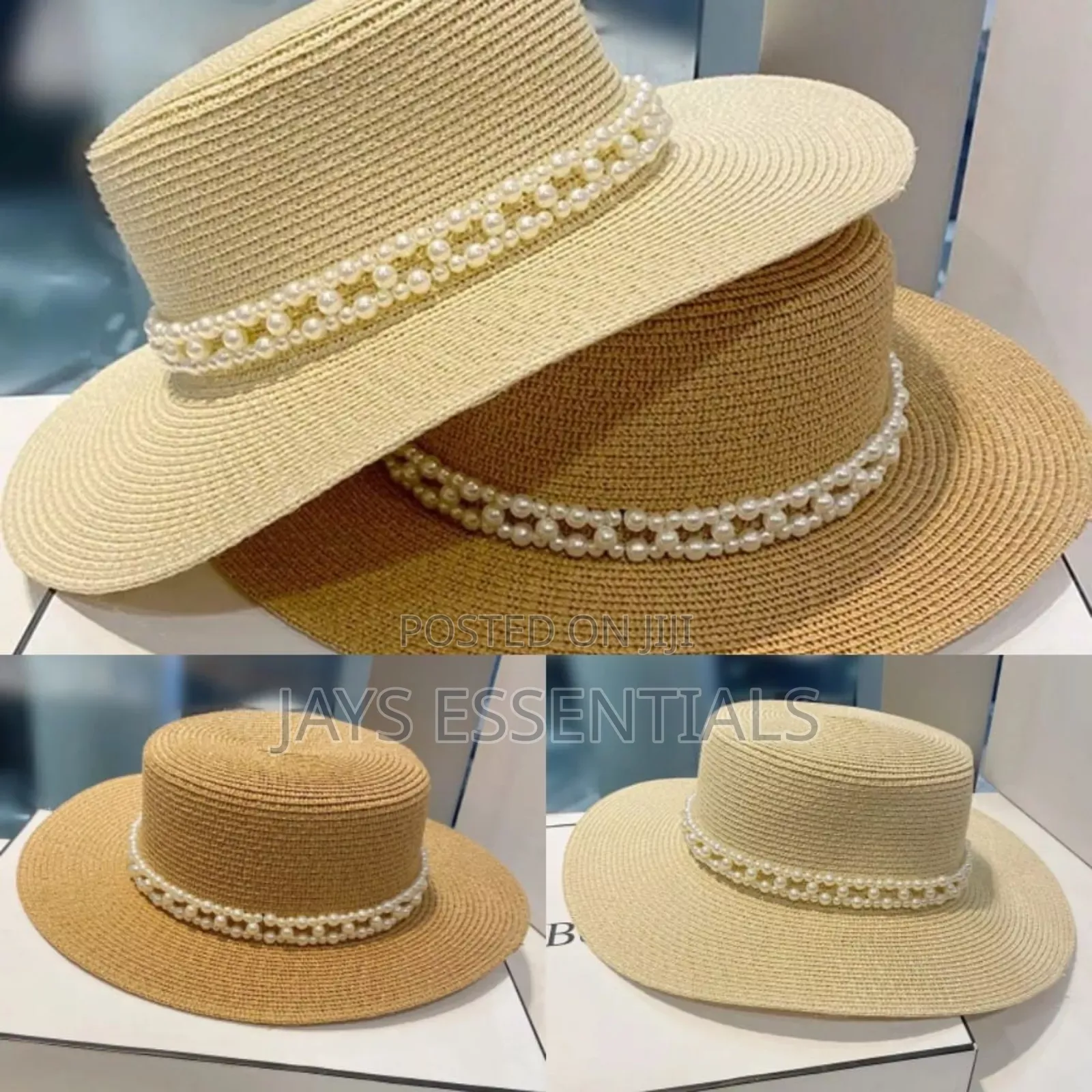 Elegant Boho Straw Hats
