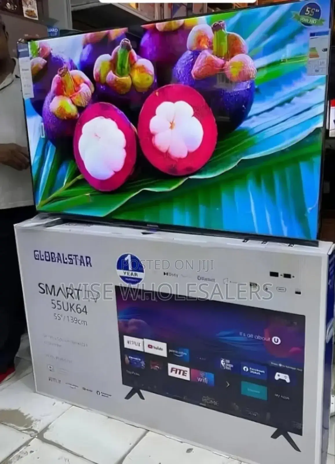 Globalstar 55" Inch/139cm, 55uk64,4k Ultra Hd Smart Tv,