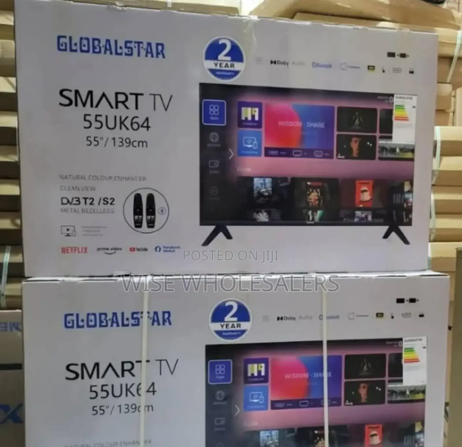 Globalstar 55uk64, 55 Inch Smart Android Tv