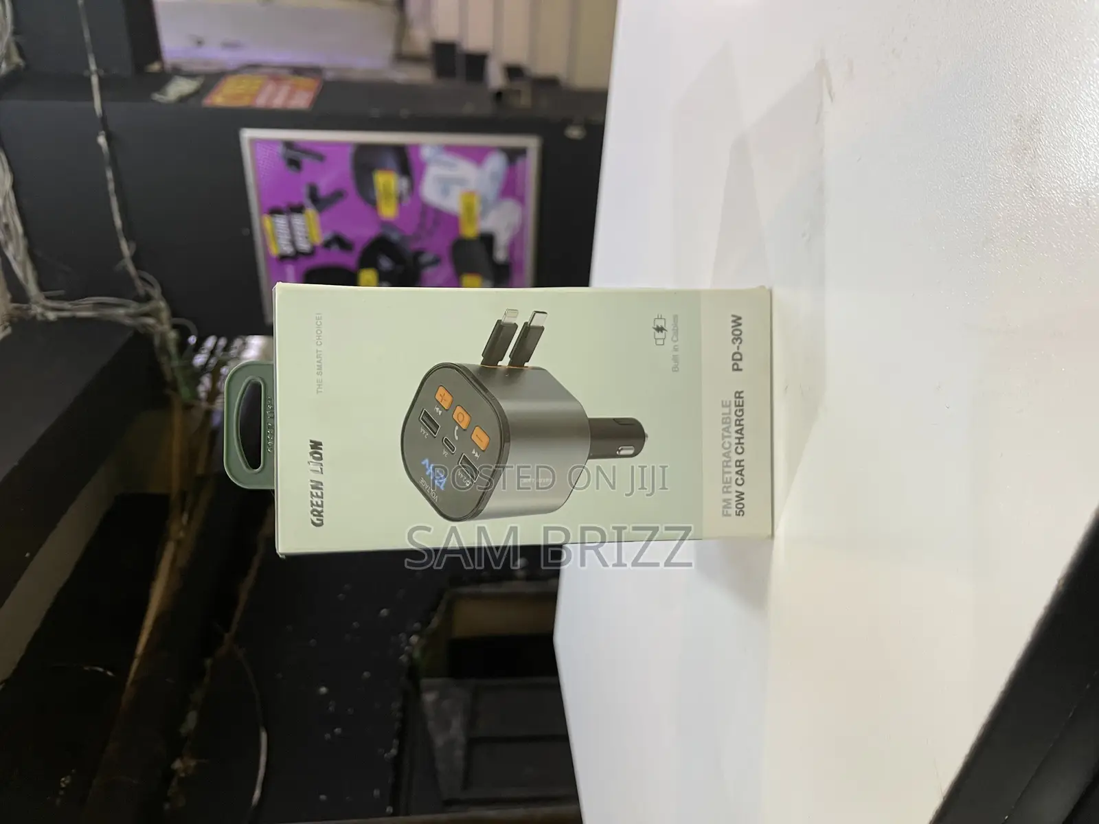 Green Lion 50w Car Charger Pd-30w