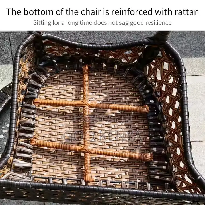 Home Chairs ; Outdoor Rattan Furniture Set Terrace