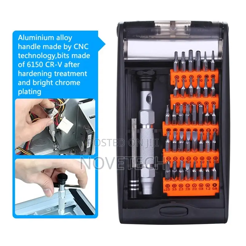 38 in 1 Precision Magnetic Screwdriver Set Hex Torx Bits