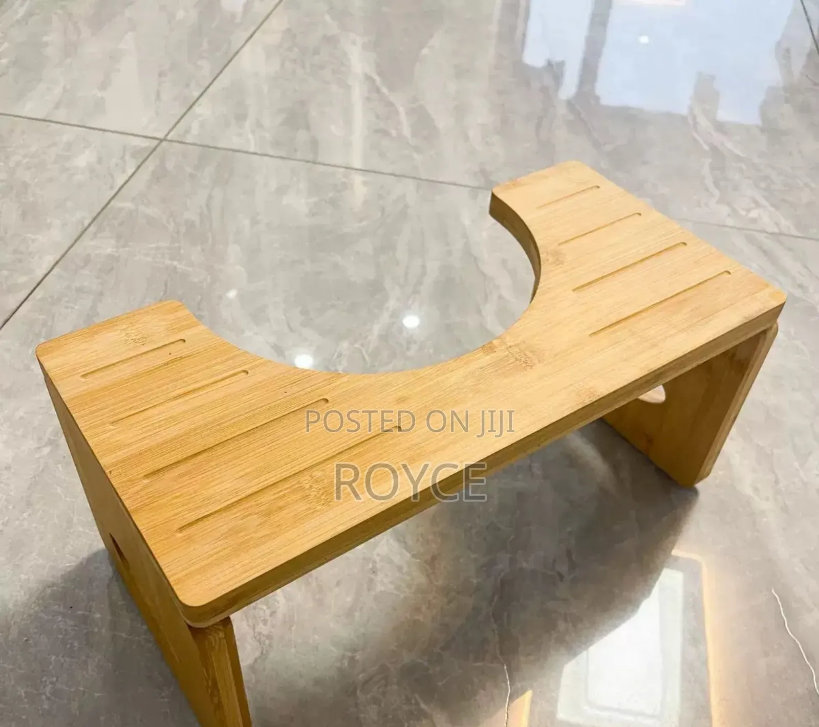 Foldable Bamboo Squat Potty