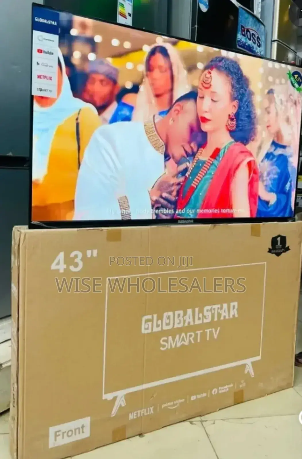 Globalstar 43 Inch Smart Android Tv