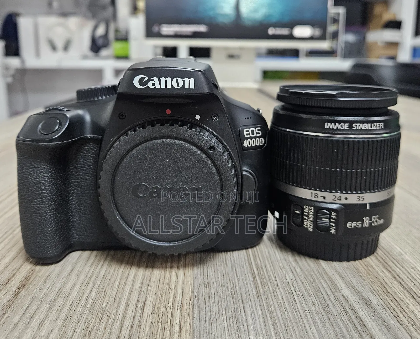 Canon 4000d With 18-55mm