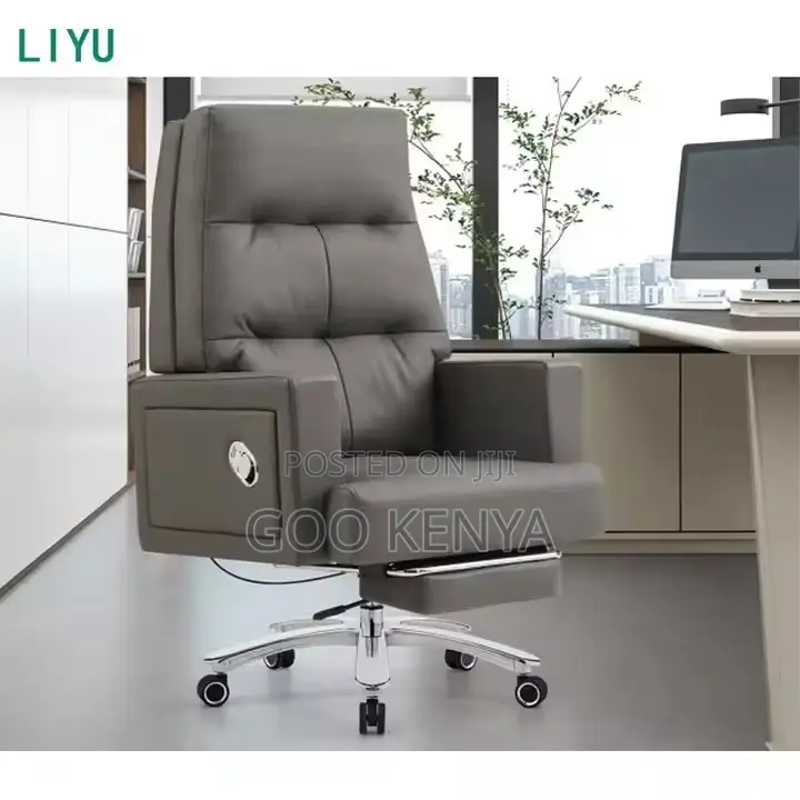 Office Chair ; Executive Ergonomic Leather Office Chair