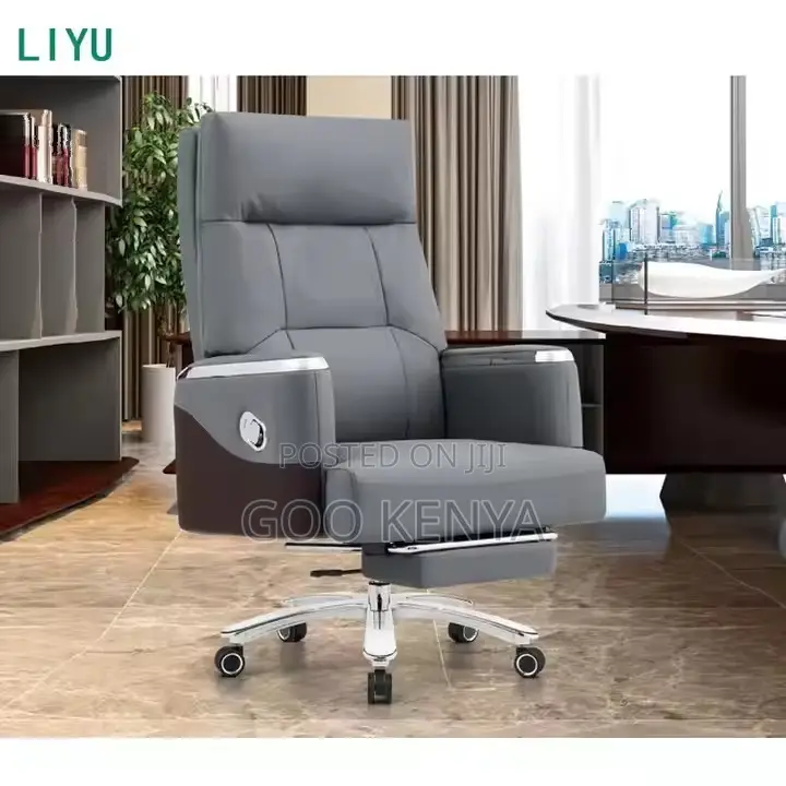 Office Chair ; Executive Ergonomic Leather Office Chair