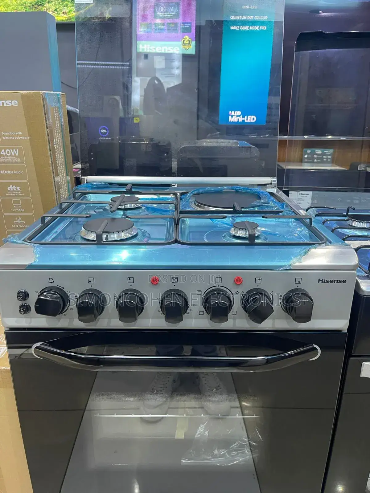 Hisense Standing Cooker 60x60(3g+1e)