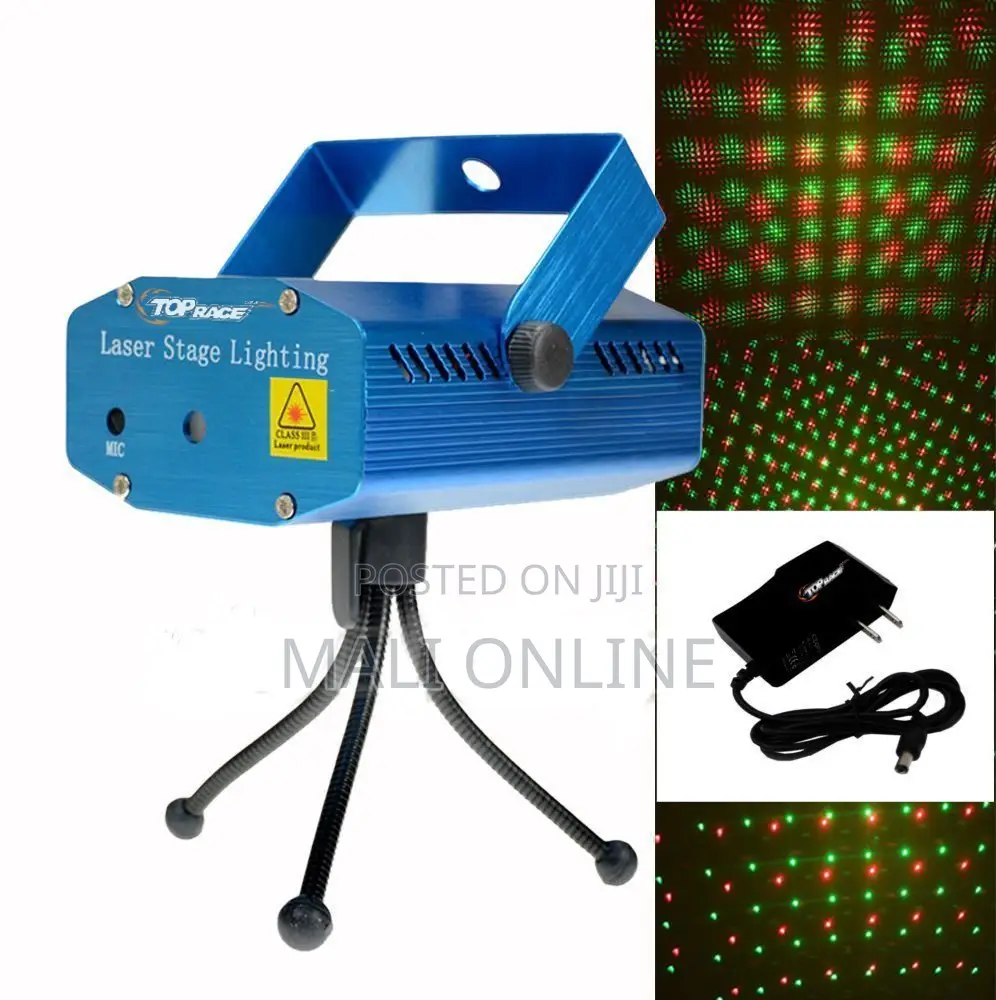 Mini Laser Stage Light Projector, Disco Party Dj Lig