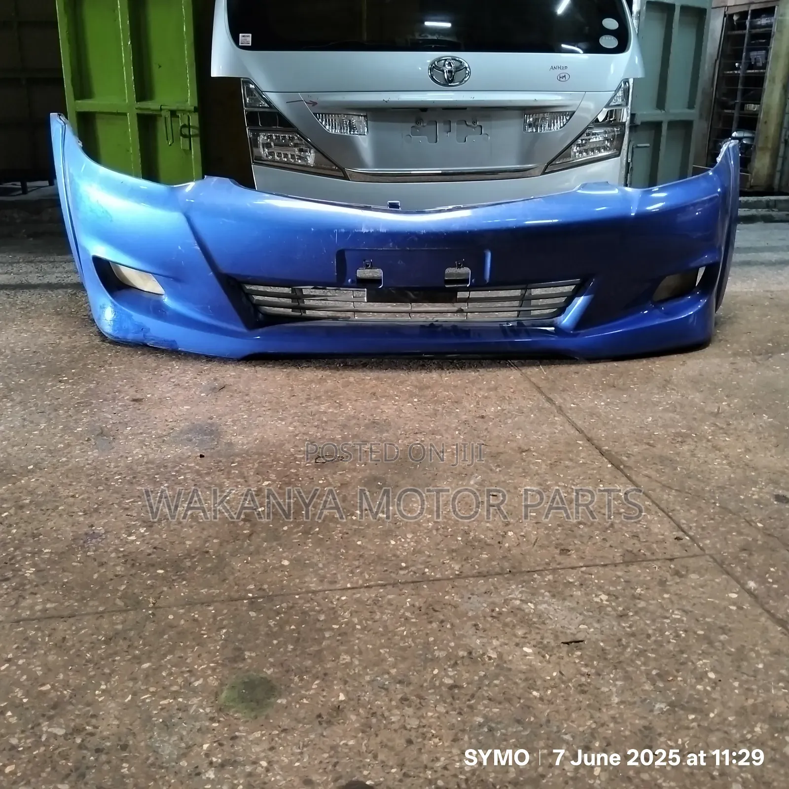 Toyota Wish Model 2005/2008 Front Bumper With Fog Lamps