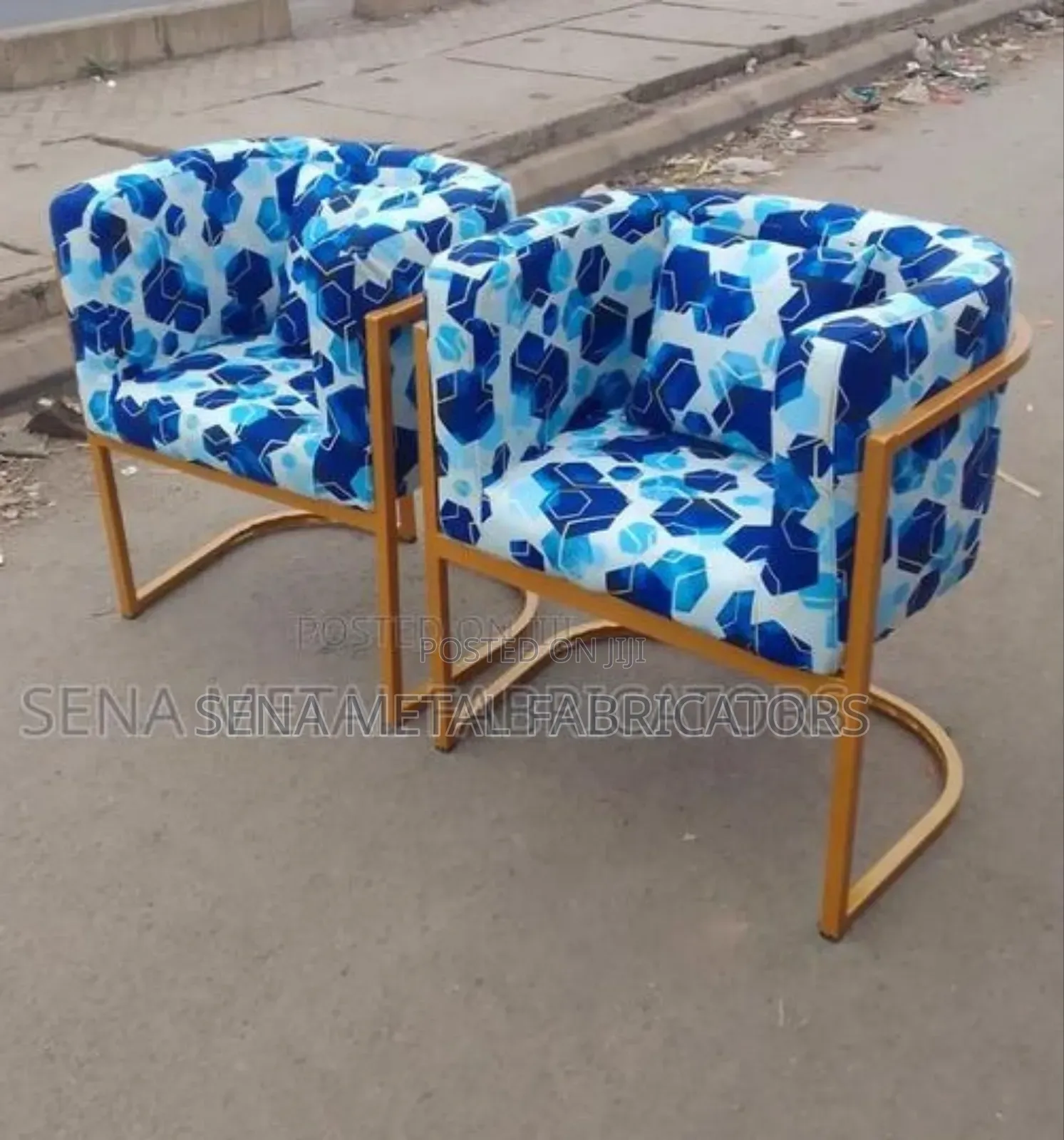 Camouflage Salon Chairs.