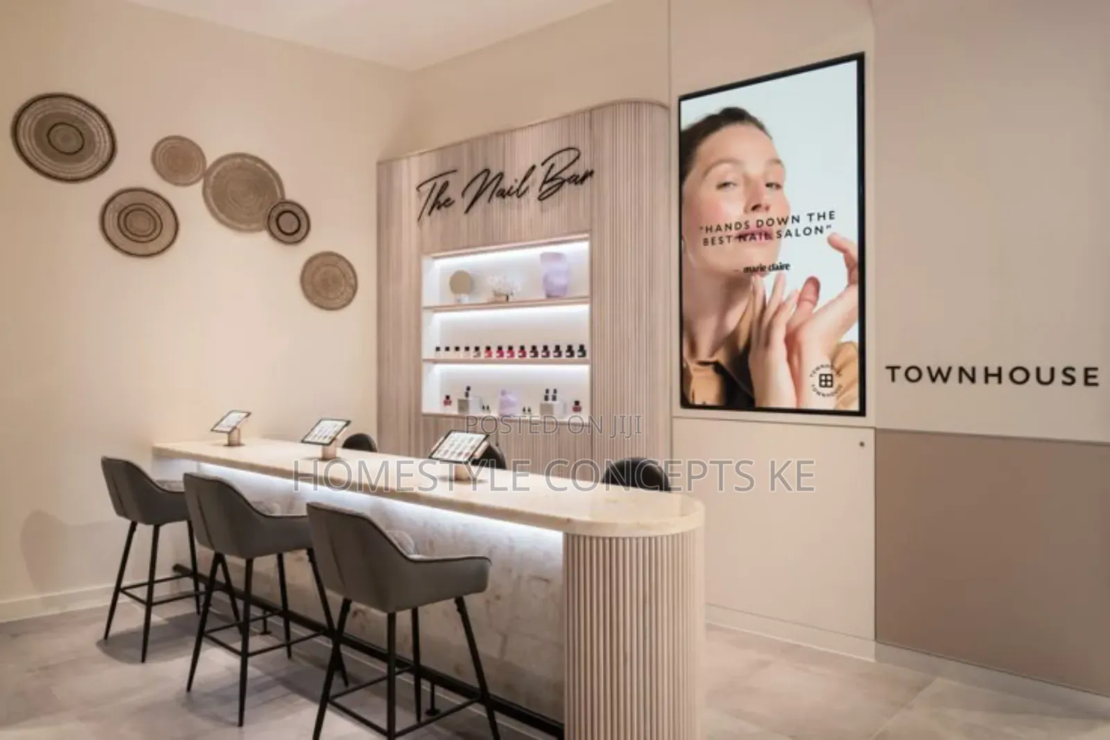 Beauty Spa Salon Pedicure Manicure Facial Hair Shop Design