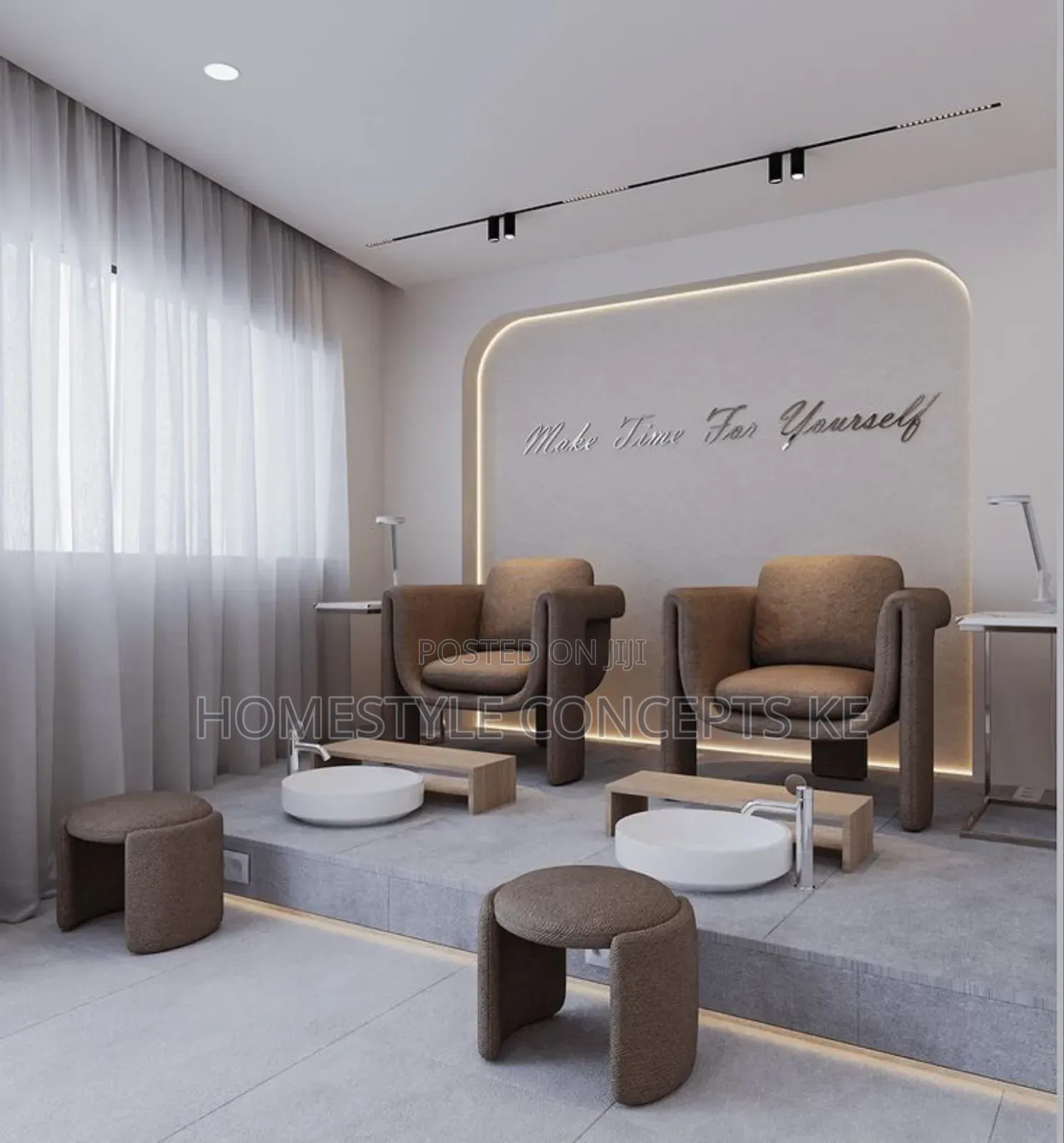 Beauty Spa Salon Pedicure Manicure Facial Hair Shop Design