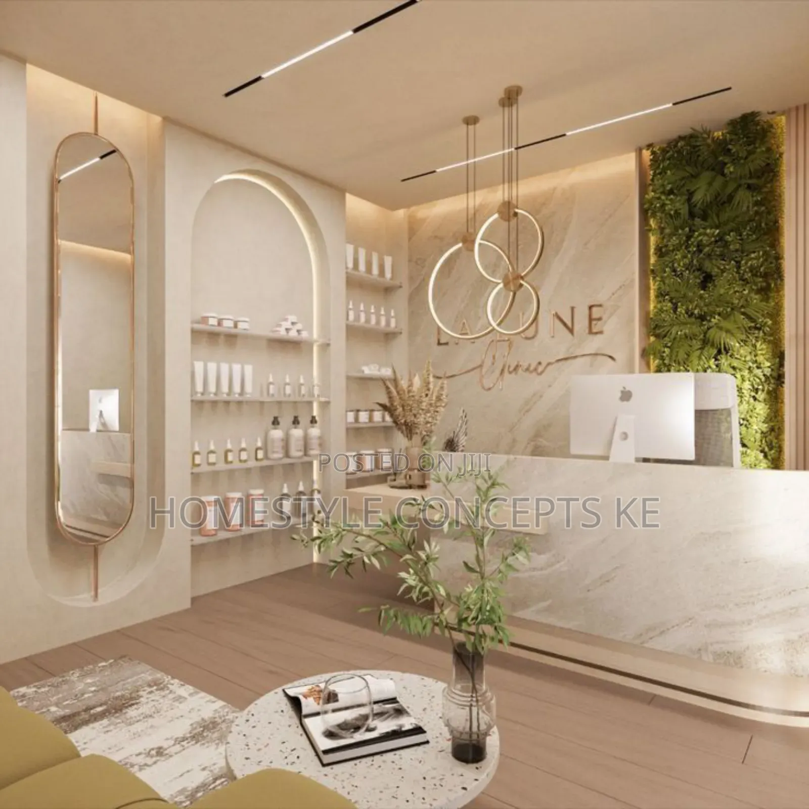 Salon Spa Nails Pedicure Manicure Facial Hair Shop Design