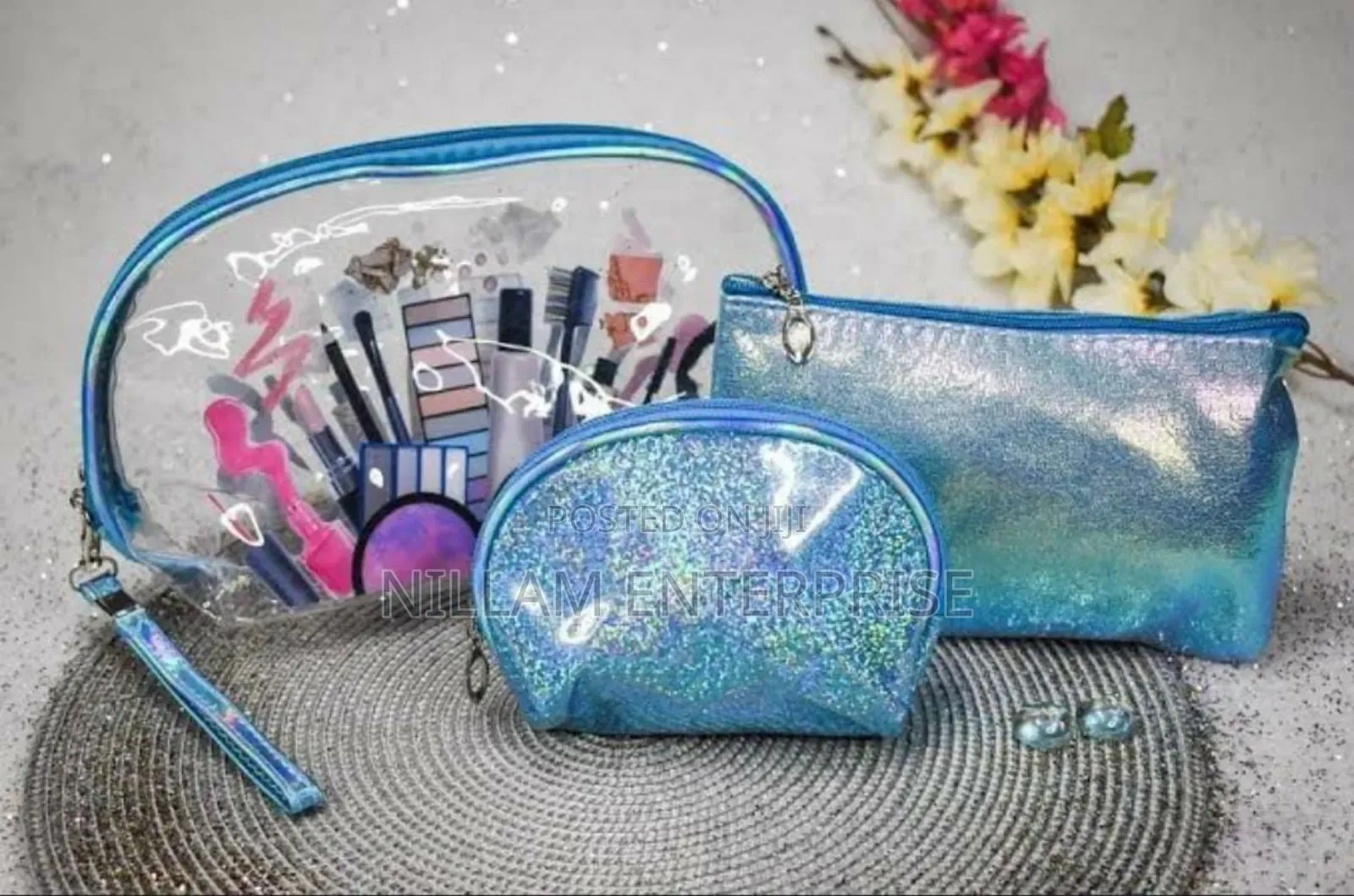 3 In1 Make Up Organizer/Pencil Pouch