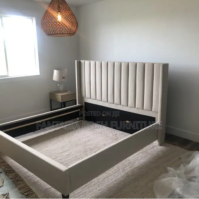 5x6 Modern Stylish Chester Bed With Vertical Headboard