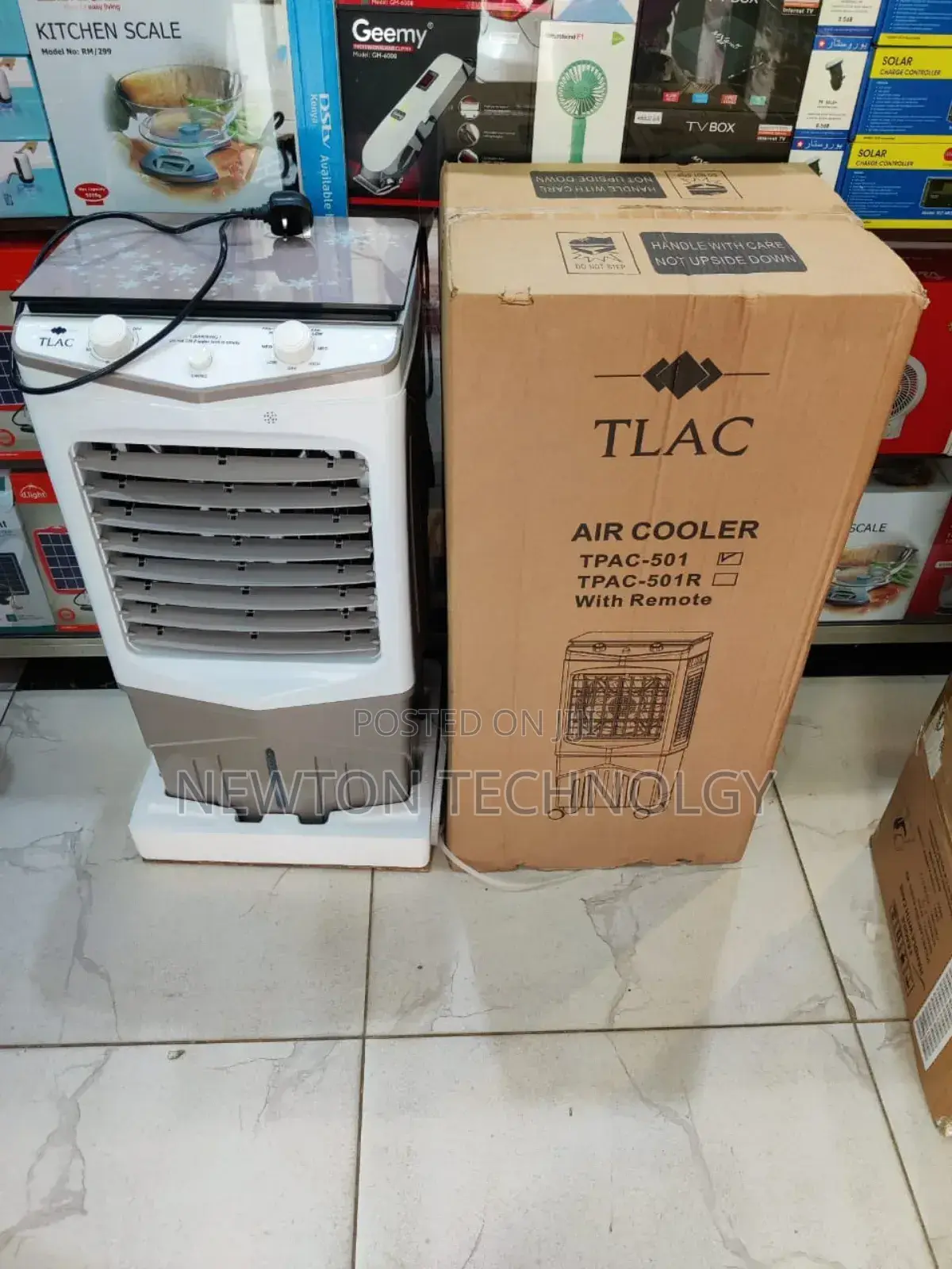 *Tlac Portable Air Cooler 35l Without Remote