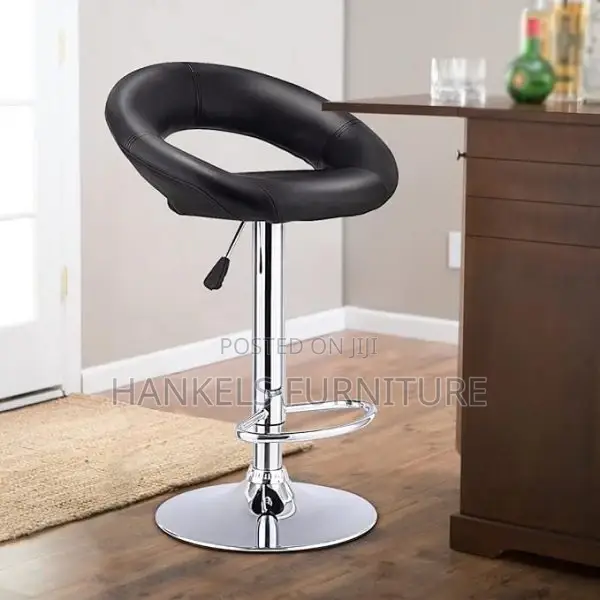 Height Adjustable Swivel Bar Stool