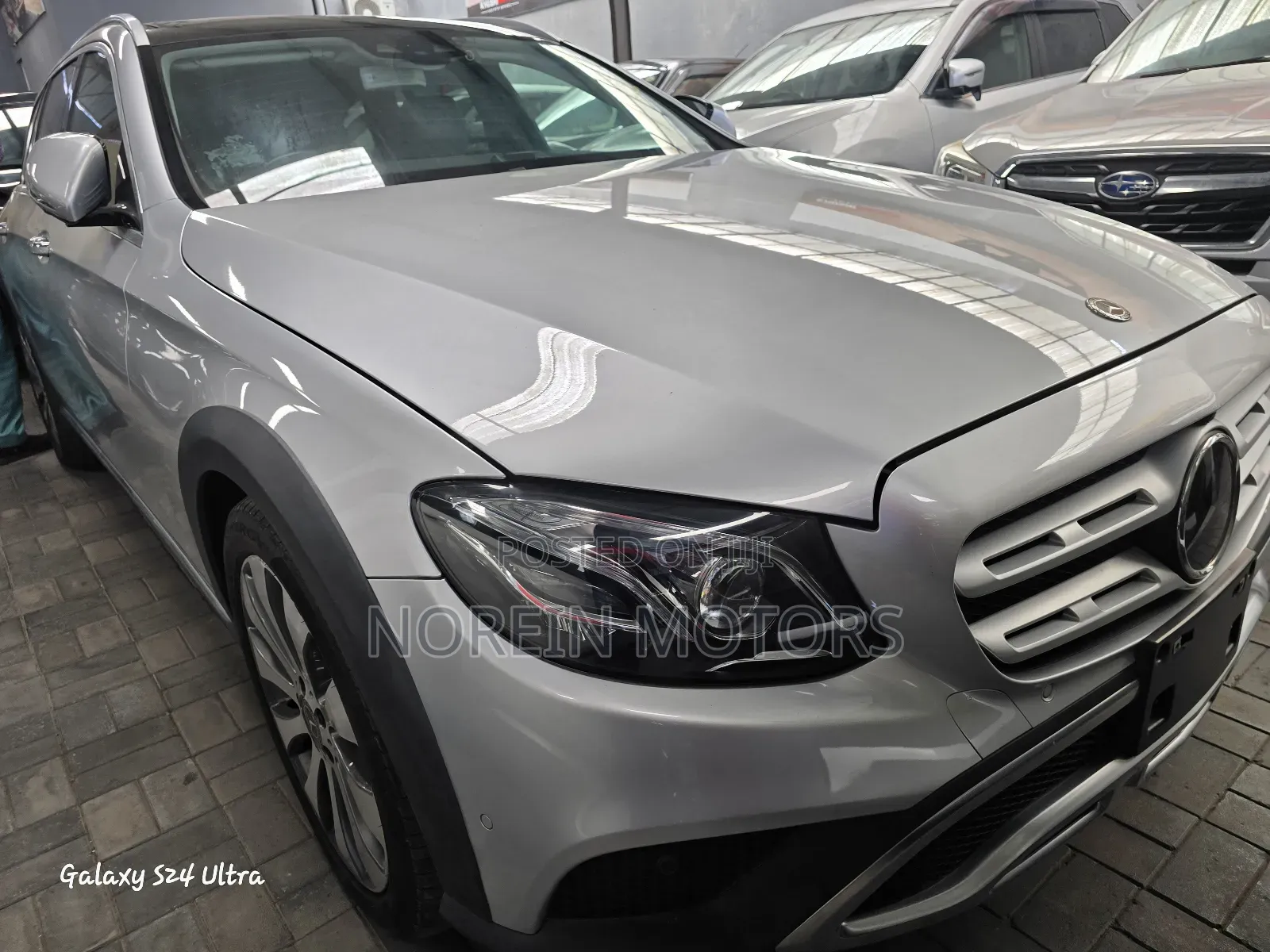 Mercedes-Benz E220 2018 Silver