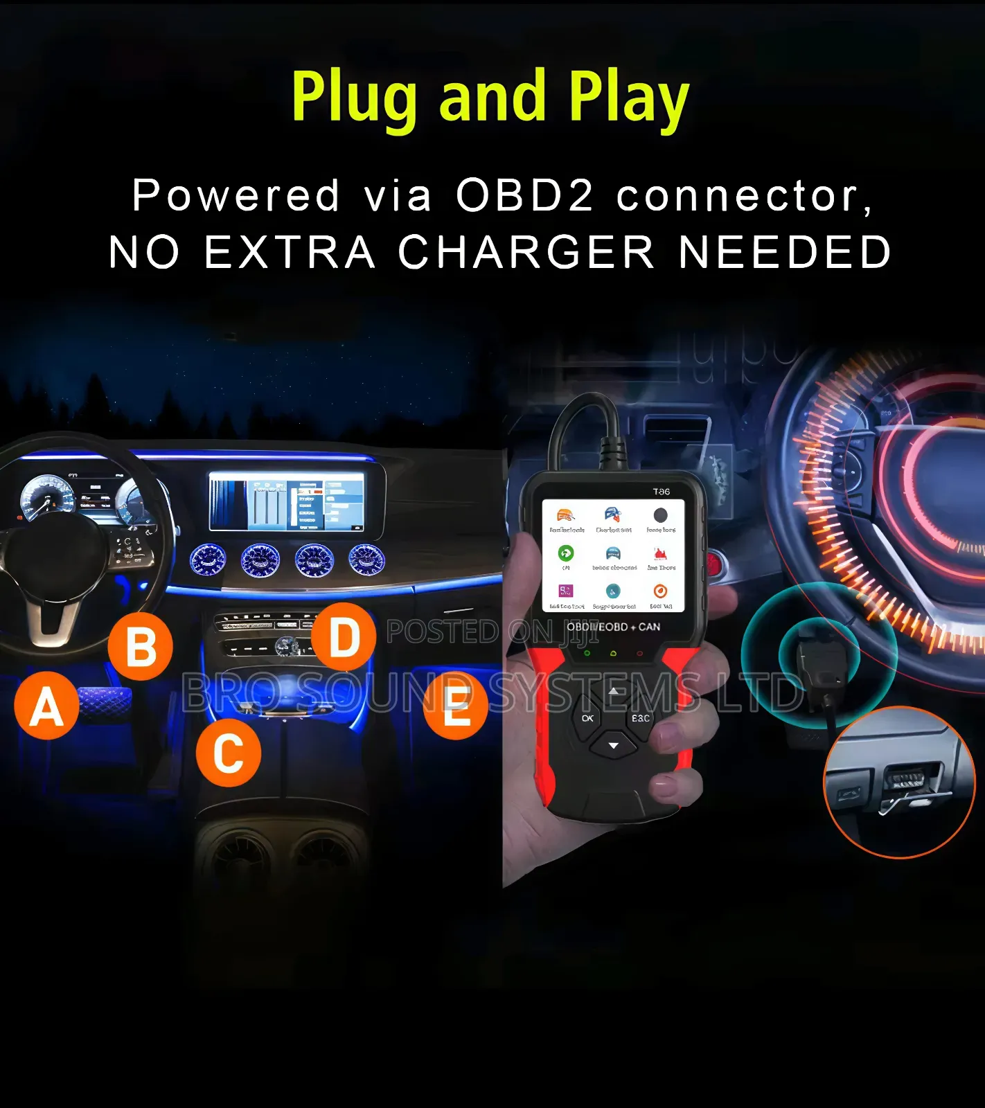 Obd 2 Car Diagnosis Machine / Scanner T06