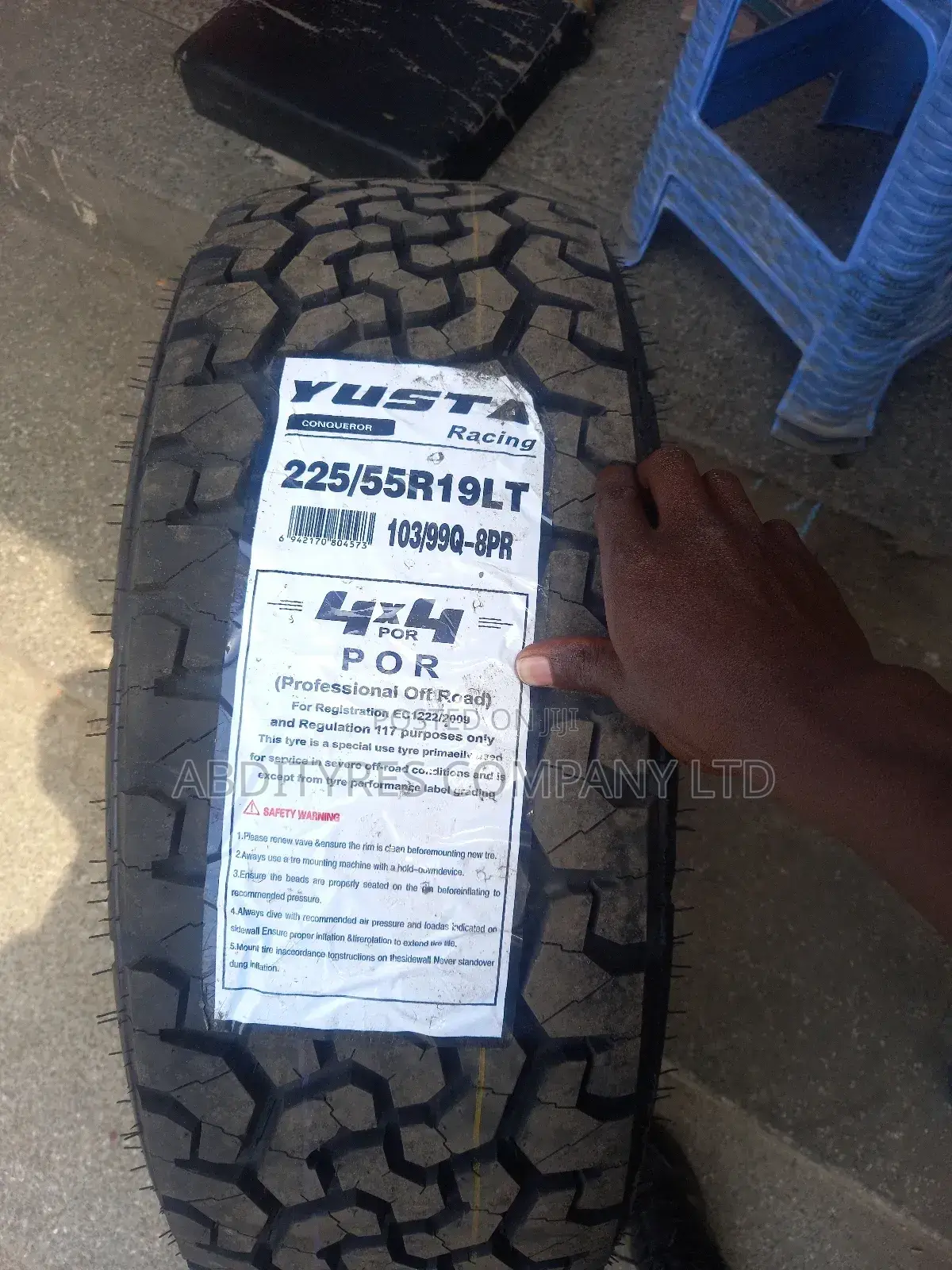 225/55r19 Yusta