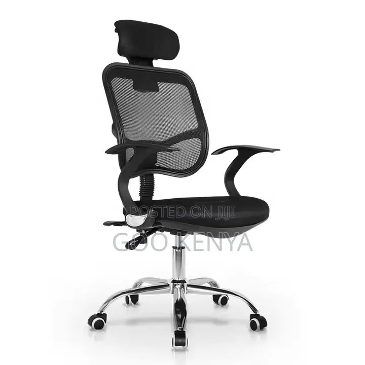 Office Chair ; Reclining Office Chair Mesh With Headrest