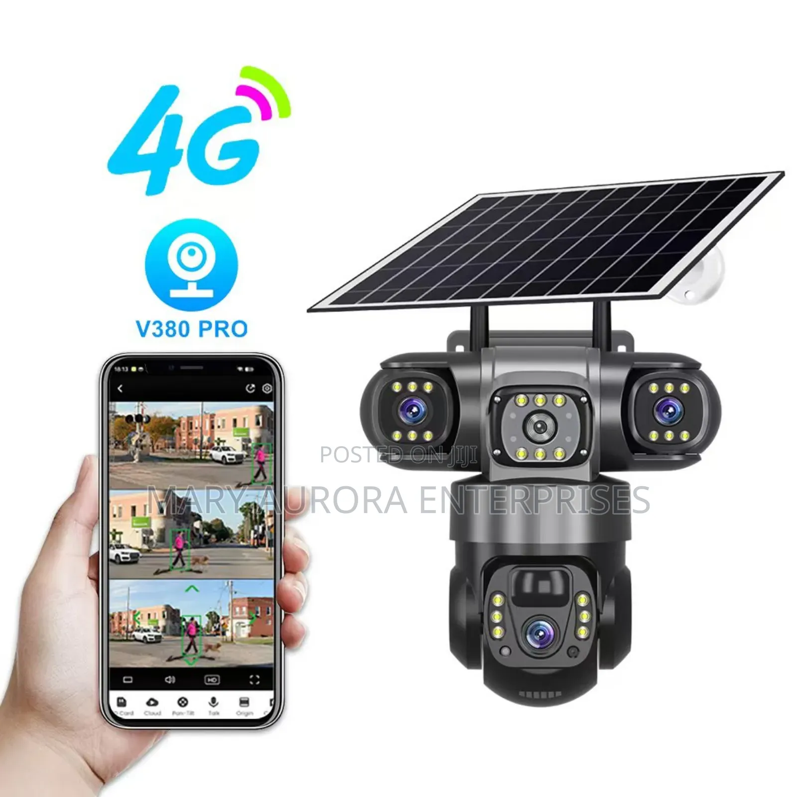 Solar CCTV Camera