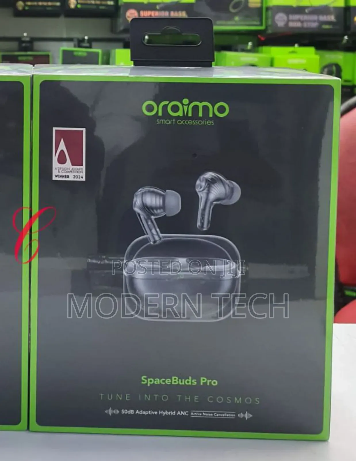 Oraimo Spacebuds Pro Hybrid Anc True Wireless Earbud.