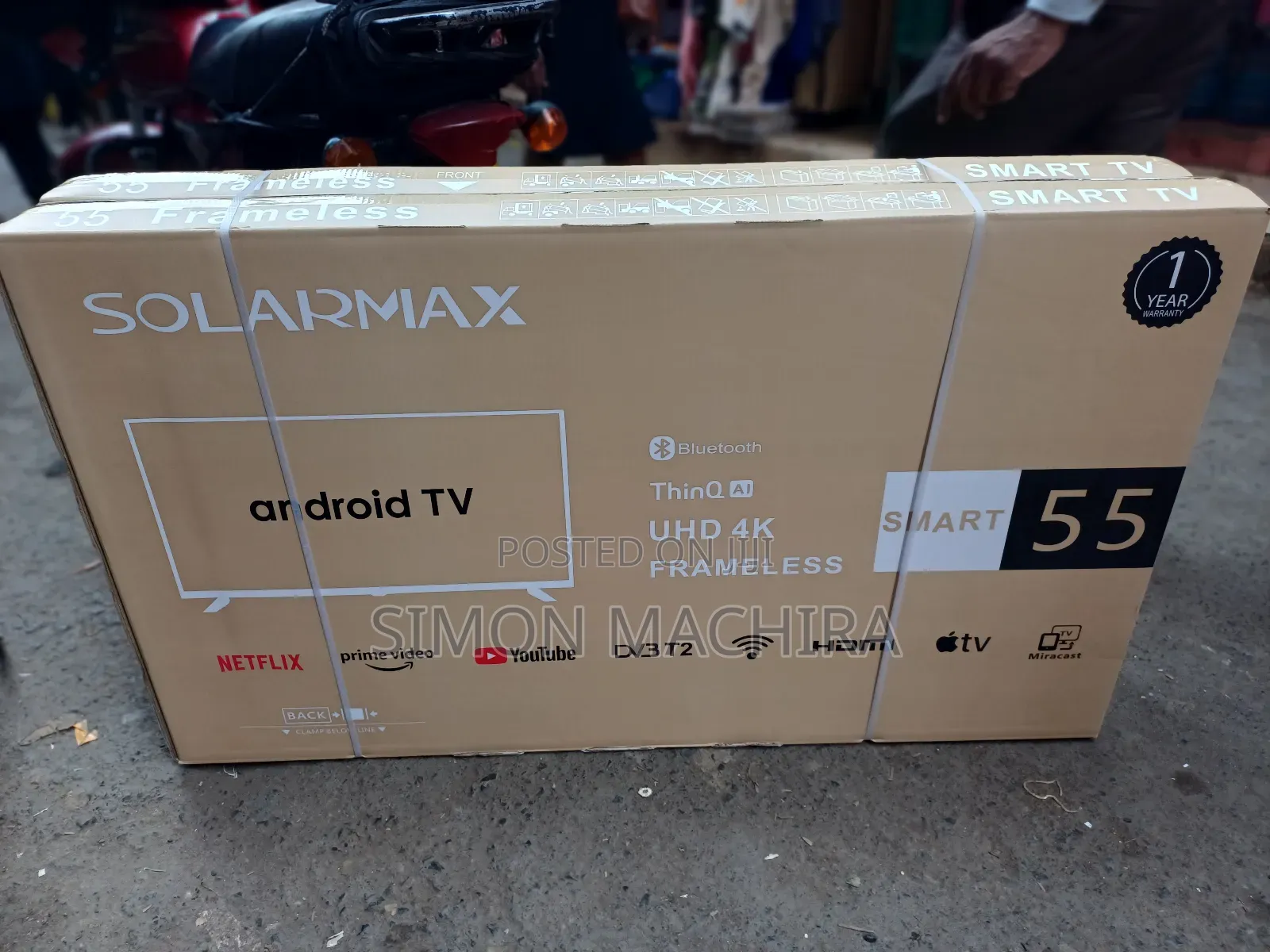 Solarmax 55 Inch Android Tv
 Smart Tv