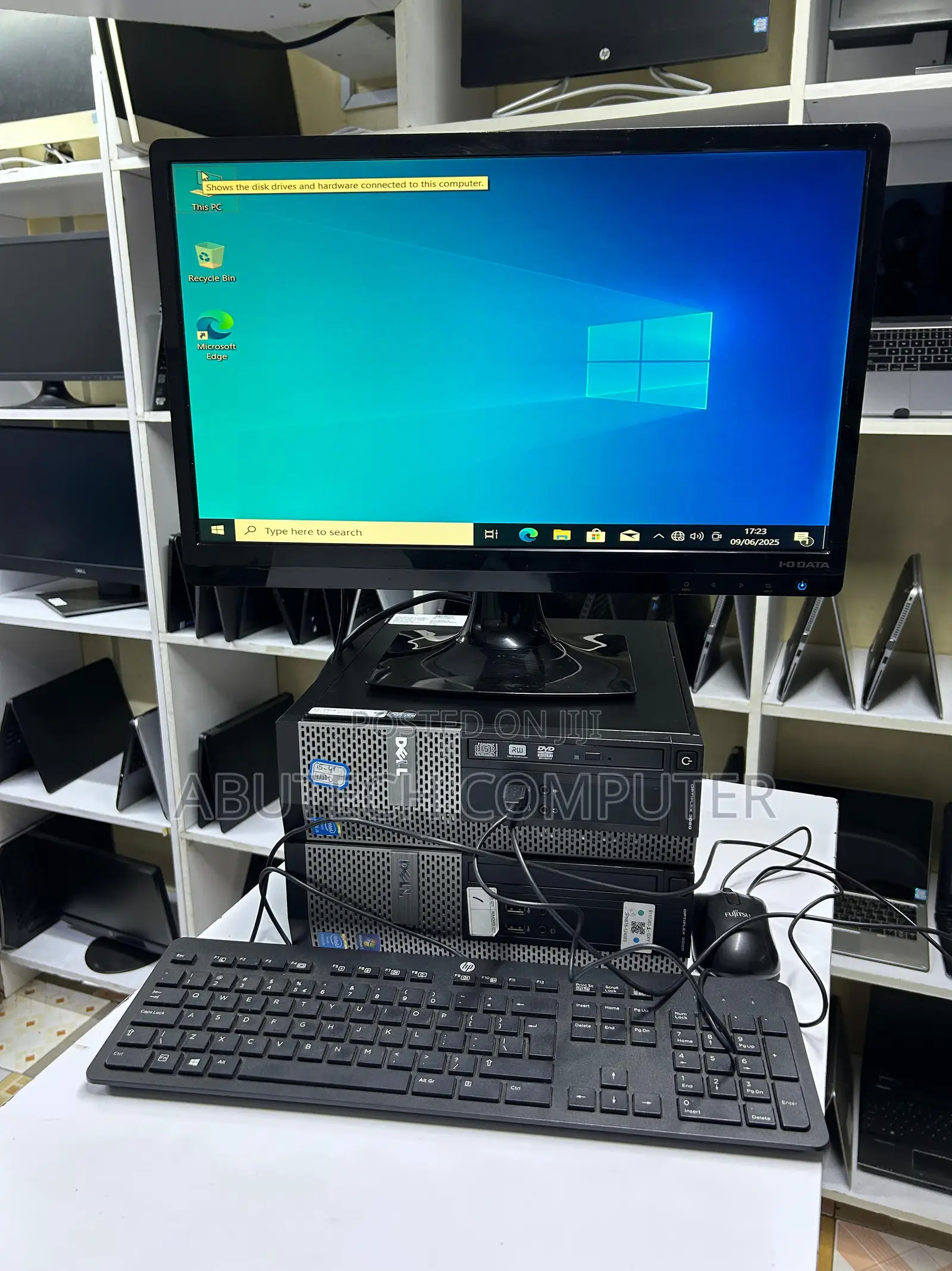 Desktop Computer Dell OptiPlex 3020 4GB Intel Core I5 HDD 500GB