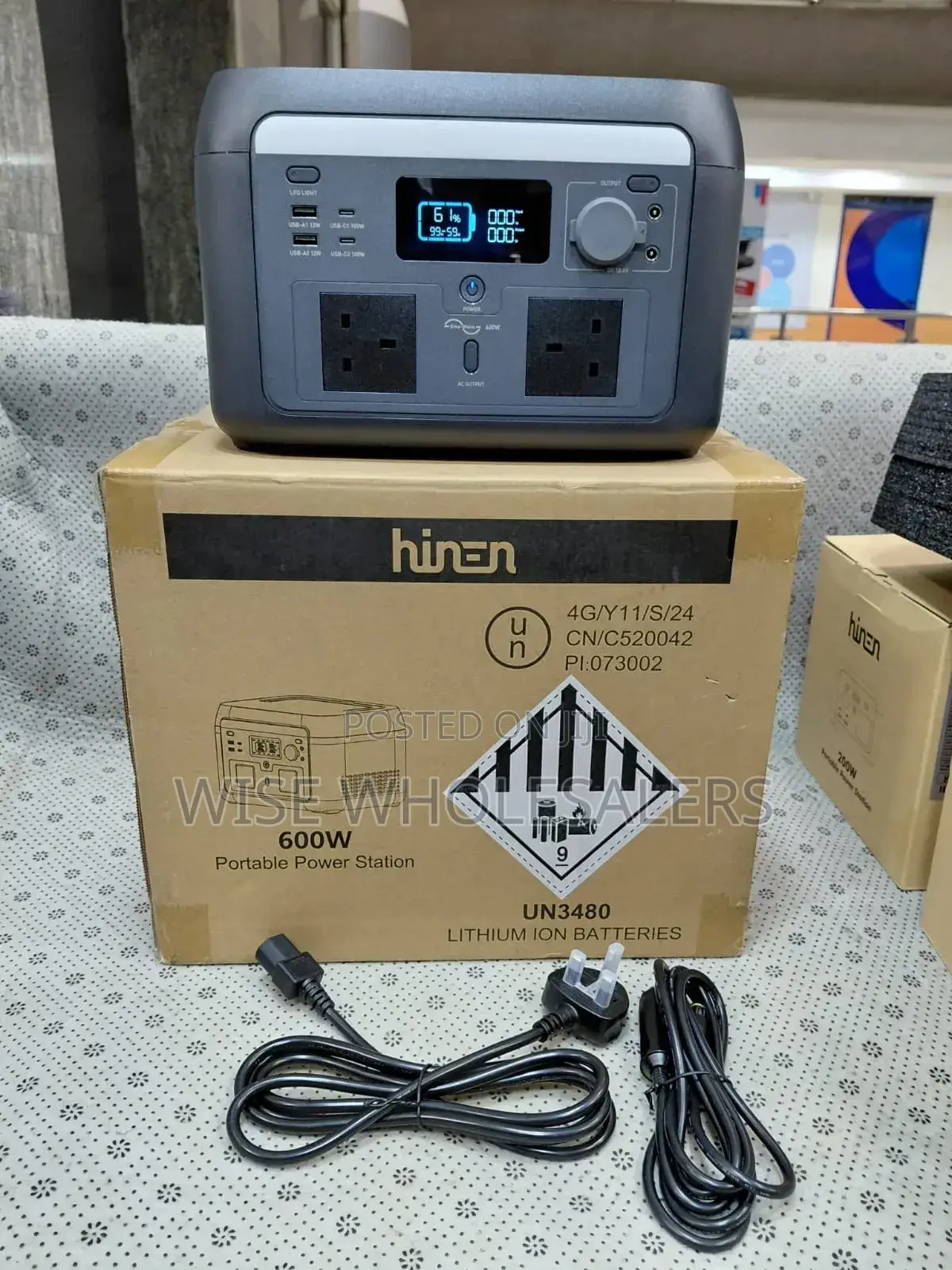 Hinen 600w Portable Power Station