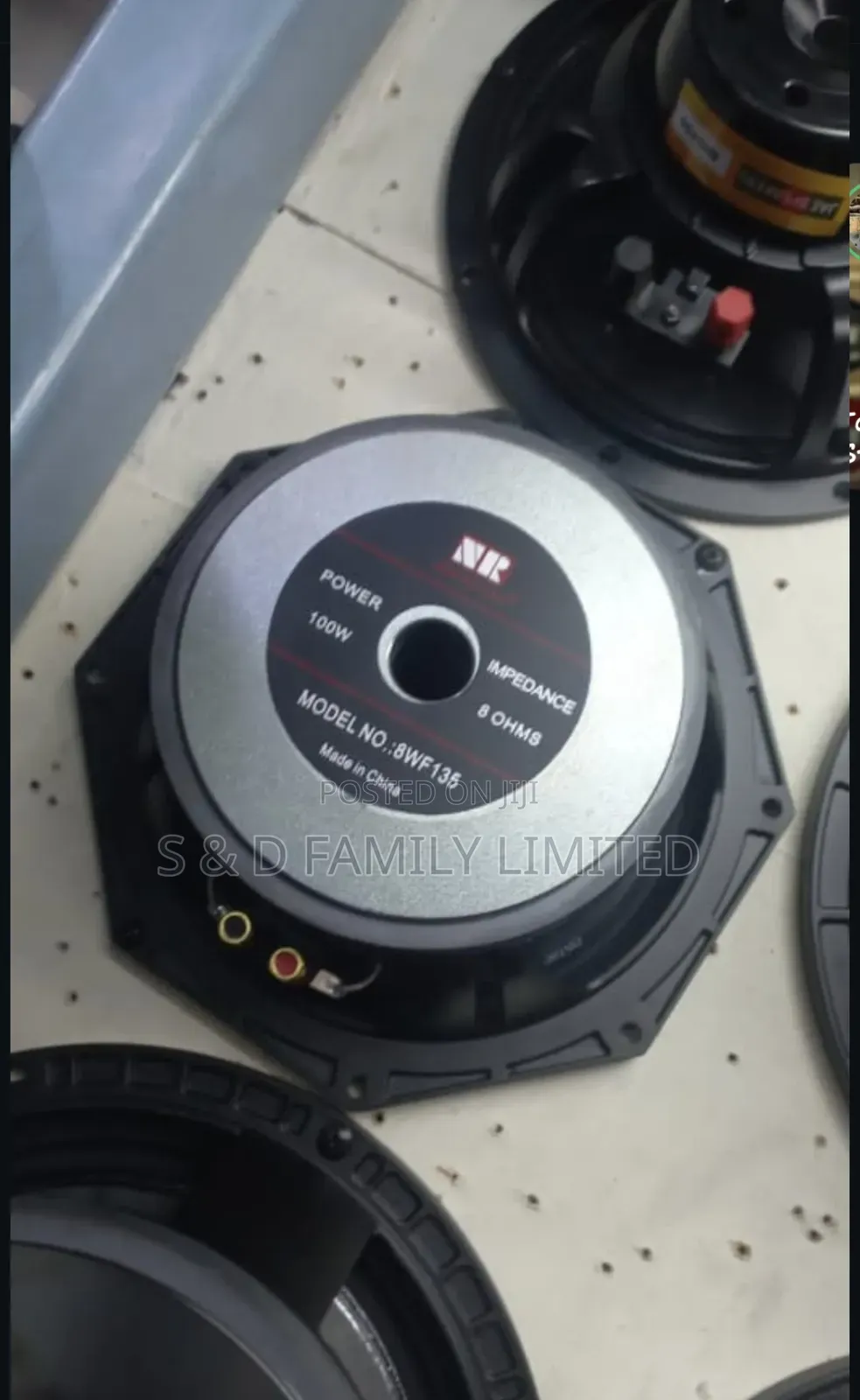 Nr 8wf135 Eight Inch Naked Speaker
