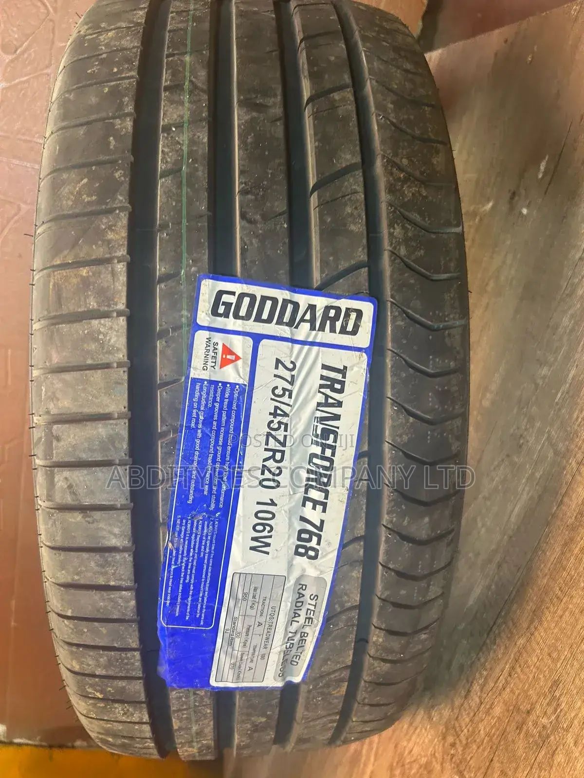 275/45r20 Goddard